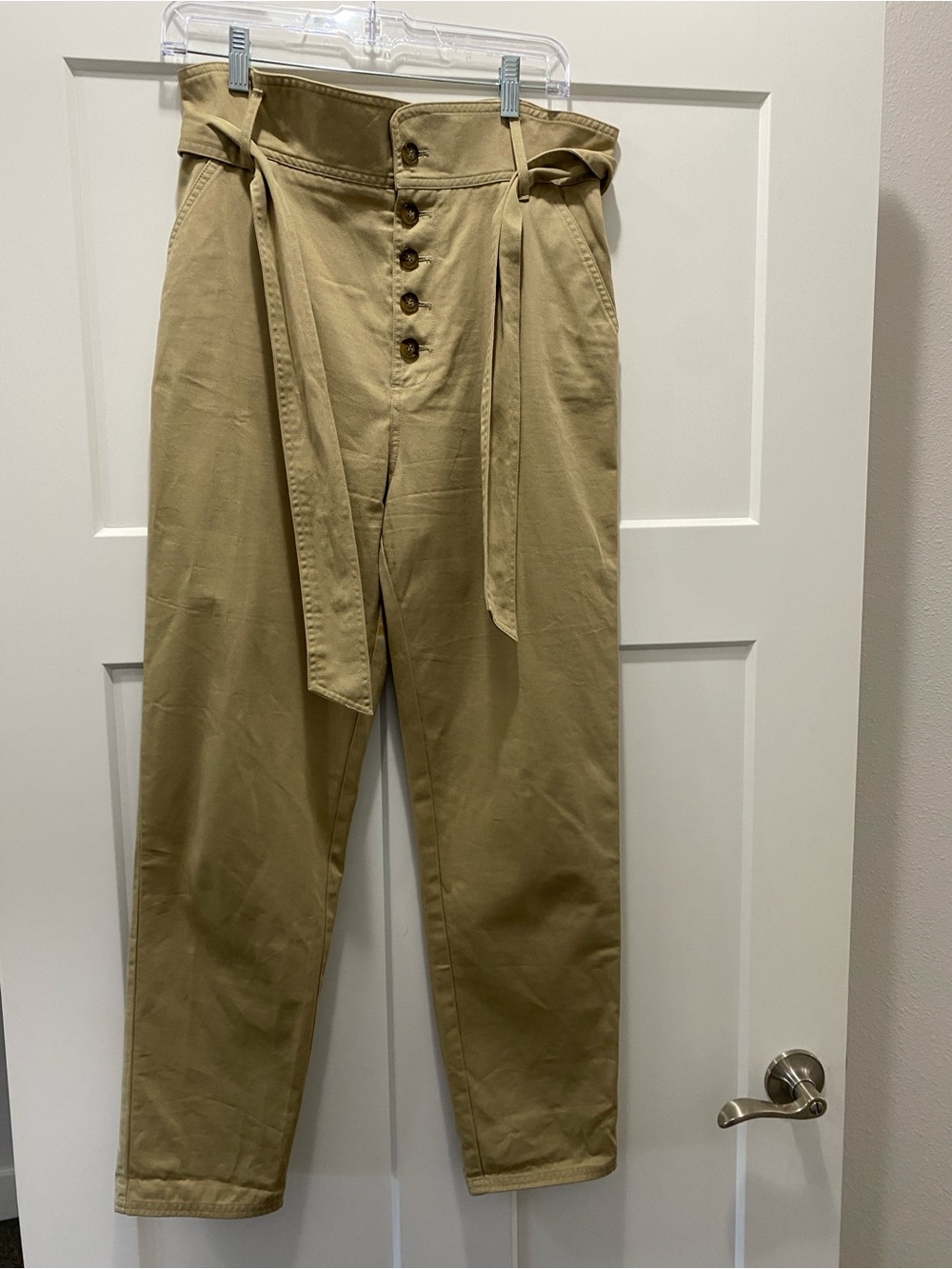 Sezane Leandro Trousers Mastic - Size 38 - Picture 5 of 13